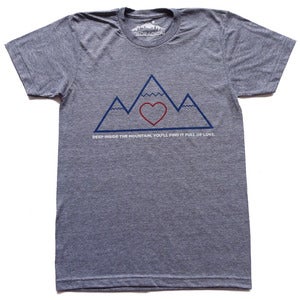 Image of Deep Inside the Mountain... T-Shirt.