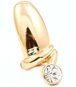 Image of Crystal Nail Ring (Gold or Silver)