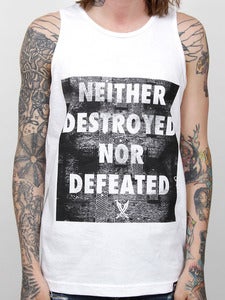 Image of NEITHER DESTROYED (White Tank)