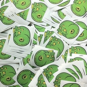 Image of Skull Wheel Stickers