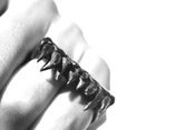 Image of Oxidized Bronze Uni-Teeth Ring