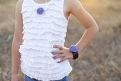 Image of Leather Rosie Rosy Bracelet