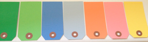 Image of Shipping Tags - Medium Colored