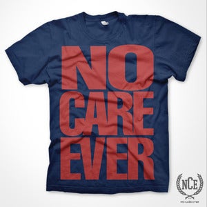 Image of Red on Navy