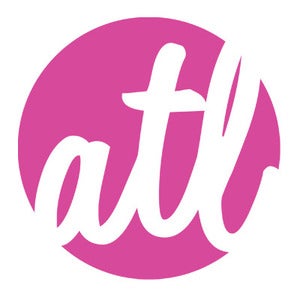Image of Atlanta 'ATL' Circle Vinyl Decal