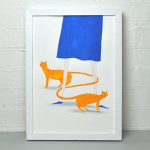 Image of "Tug Cats" FROSTVILLE original  