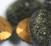 Image of Smoky Grey Diamond Cabochon~ Vintage