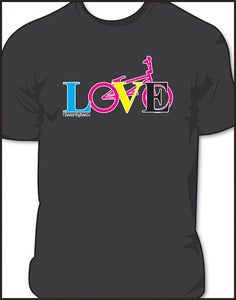 Image of <b><br>LoveBMX "cmyk" </br></b> Mens crew neck.