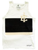 Image of Emblem Tank Top - White