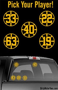 Image of Player Number Decal