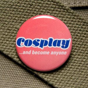 Image of Cosplay happiness button