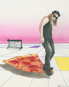 Image of Cool Kid On Pizza