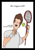 Image of Andy murray the tennis player that doesnt know how to smile