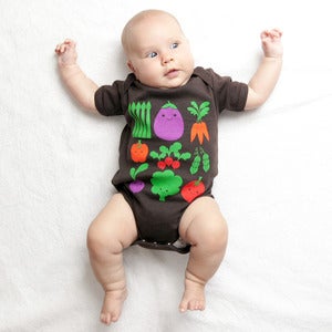 Image of Veggie Short Sleeve Organic Onesie/Tee
