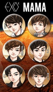 Image of EXO-K Button Set