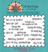 Image of Sun Sentiments Stamp Set