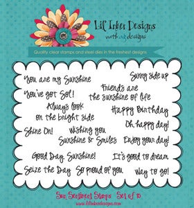 Image of Sun Sentiments Stamp Set