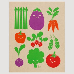 Image of Veggie Print