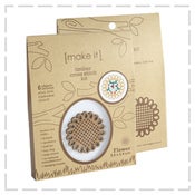 Image of Timber Flower Cross Stitch Kit