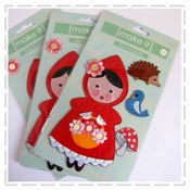 Image of Make It - Iron On Motifs - Red Riding Hood