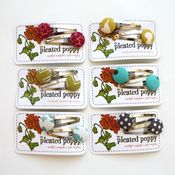 Image of chubby button hair clips - 23