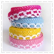 Image of Lacey Fabric Tape - bold colours