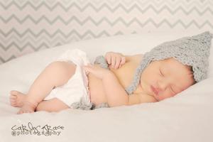 Image of Madison Pixie Bonnet in Grey Heather