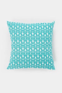 Image of Aqua Knit Knit Cushion