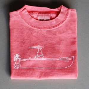 Image of Boat Ride Children's Tee SALMON