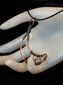 Image of Copper Crescent Moon Pendant