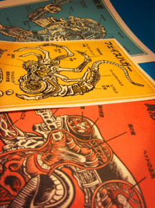 Image of ANATOMY PRINT SET 