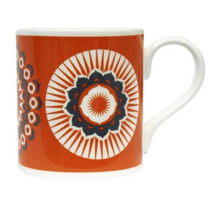 Image of Darjeeling Bone China Mug - Tangerine Dream
