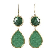 Image of Kimberly Earrings - Emerald