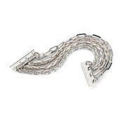 Image of Manchette 4 is better argent / 4 is better cuff silver