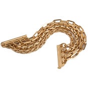 Image of Manchette 4 is better or / 4 is better cuff gold