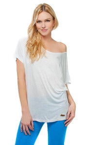 Image of Oversized Off Shoulder T
