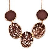 Image of Brianna Necklace - Chocolate Python
