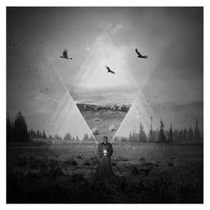 Image of darken the line that divides us from them - Art Print