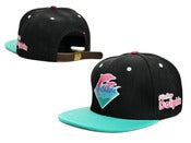 Image of NEW! Pink Dolphins "Waves" Strapback Hat Collection