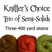 Image of Knitter's Choice Trio of Semi-Solids