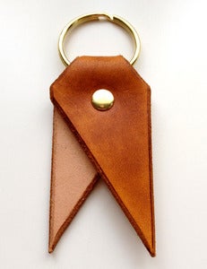 Image of Chestnut Bookmark Key Chain