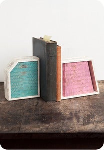 Image of Woodgrain Bookends