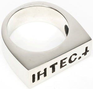 Image of IHTEC Slim - White Bronze Ring