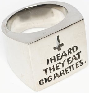 Image of Cigarettes  - White Bronze Ring