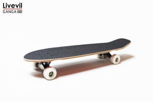 Image of Livevil x Ganga Skateboard Complete Cruiser