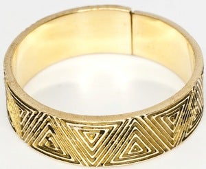 Image of Machu Picchu - Brass Ring Band
