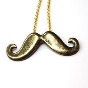 Image of Mr Moustache Necklace