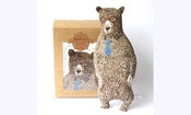 Image of Bear Kit with Glasses and Tie (Brown)