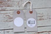 Image of Starburst Grid Paper Labels