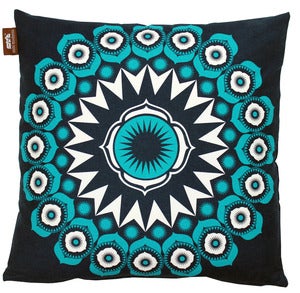 Image of Darjeeling Cushion - Indigo